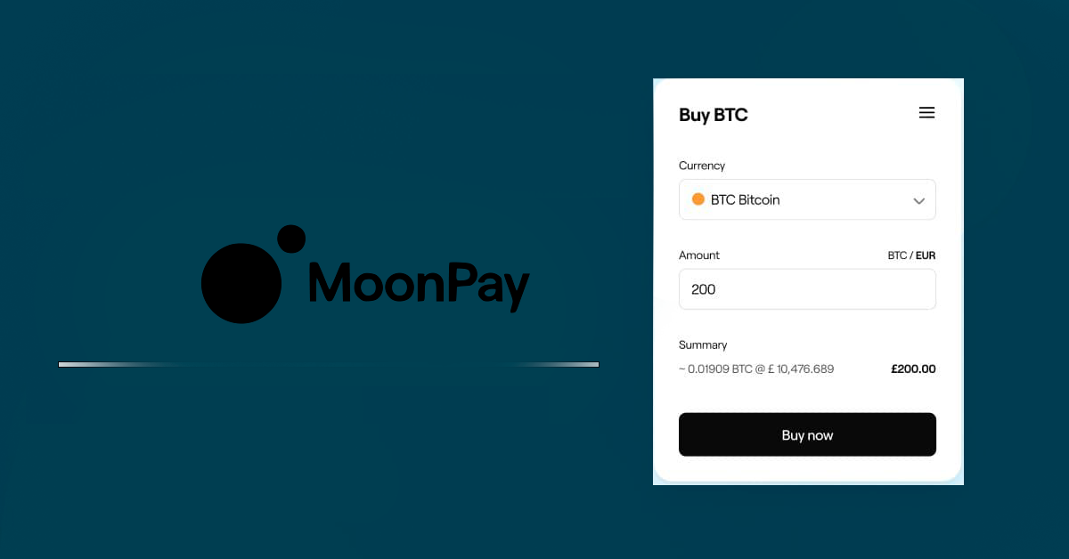 So kaufen Sie Coins mit MoonPay in BitMart