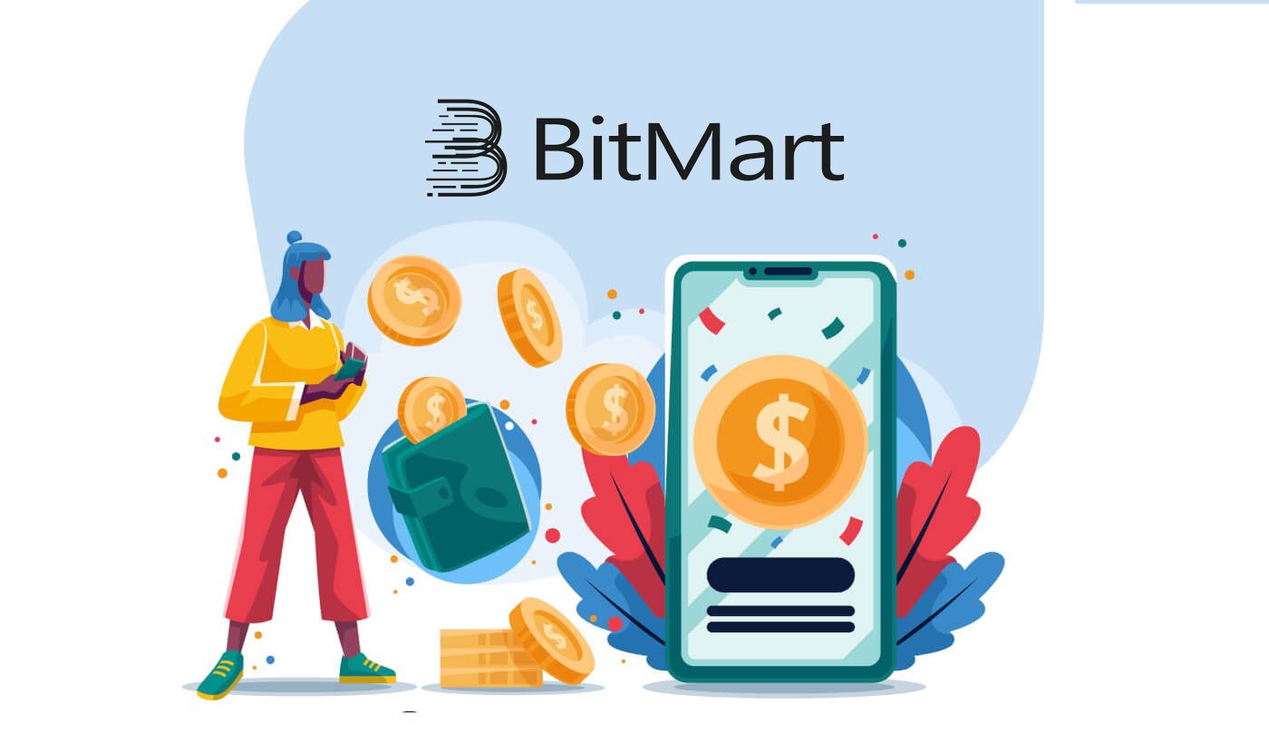 So melden Sie sich bei BitMart an und zahlen ein