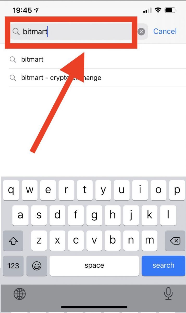 Come accedere al broker BitMart